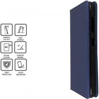 Mėlynas atverciamas idėklas Blade A520 telefonams